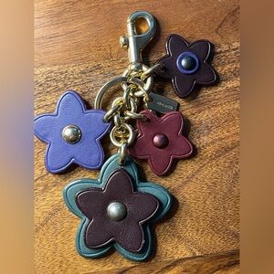 COACH Multi-Color Wildflower Bag Charm